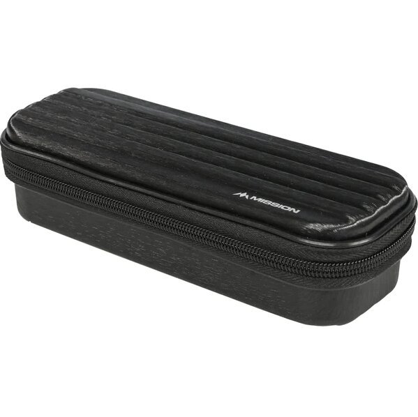Mission ABS-1 Darts Case Metallic Schwarz Darttasche