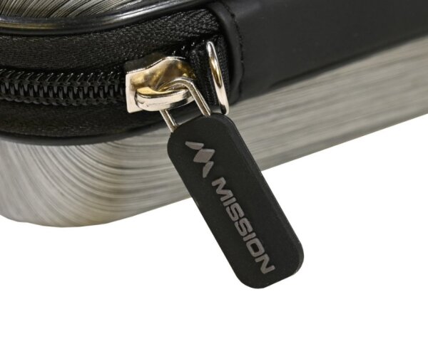 Mission ABS-1 Darts Case Metallic Schwarz Darttasche