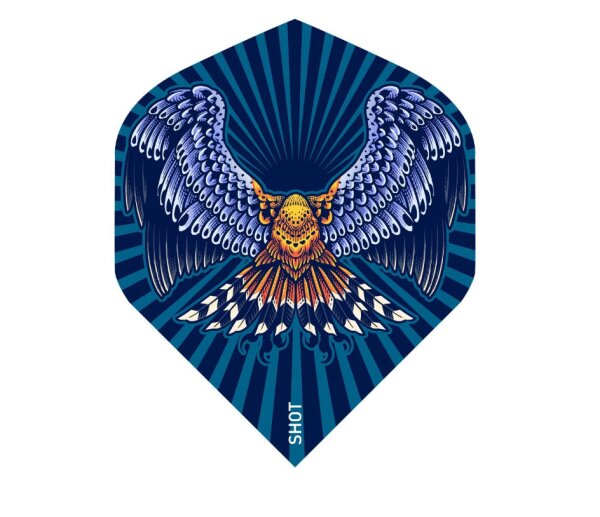 Shot! Birds of Prey Kestrel Dart Flights Standard No2