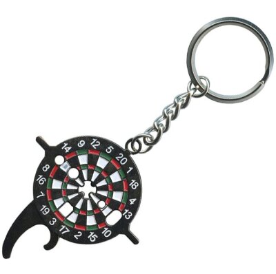 Dartschlüssel (Dart-Werkzeug) Dartboard als...