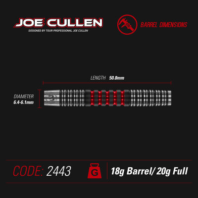 Softdart Winmau Joe Cullen Ignition 1483-20g