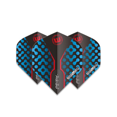 Winmau Prism Zeta Black, Blue & Red - 6915.307