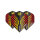 Winmau Prism Flights Zeta Black, Yellow & Red - 6915.308