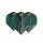 Winmau Prism Flights Zeta Black, Green & Blue - 6915.309