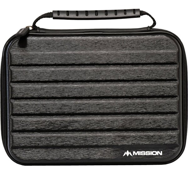 Mission ABS-4 Darts Case Metallic Schwarz Darttasche