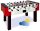 Tischkicker Storm Outdoor F-2 mit Teleskopstangen