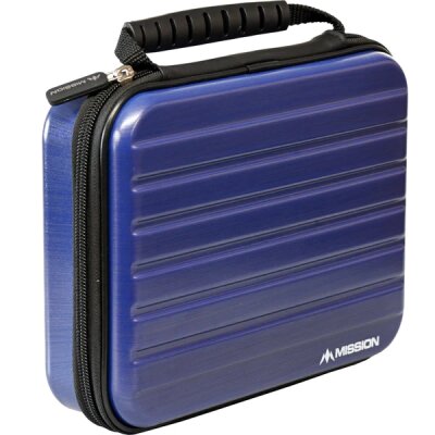 Mission – Mission ABS-4 Darts-Koffer - dunkelblau metallic