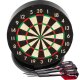 Ruthless Mini Desktop Dartboard - 6 Inch inkl. 3 Mini-Steeldarts
