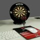 Ruthless Mini Desktop Dartboard - 6 Inch inkl. 3 Mini-Steeldarts