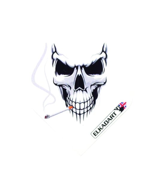Elkadart Flights White Skull 100 Micron