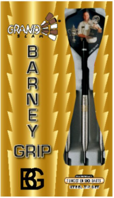 Grand Slam Barneygrip 90% Tungsten Steeldarts 22g