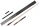 Snookerqueue Set + Verl Zebrano ¾ Cue beige blau