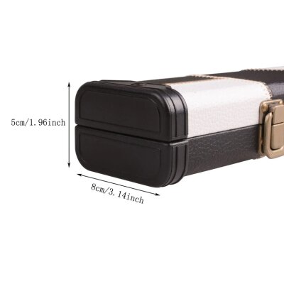 Snookerqueue Set + Verl ¾ Cue braun blau Akzent