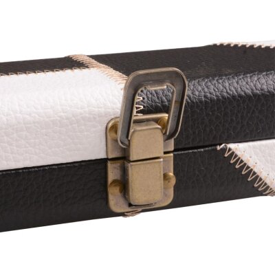 Snookerqueue Set + Verl ¾ Cue braun blau Akzent