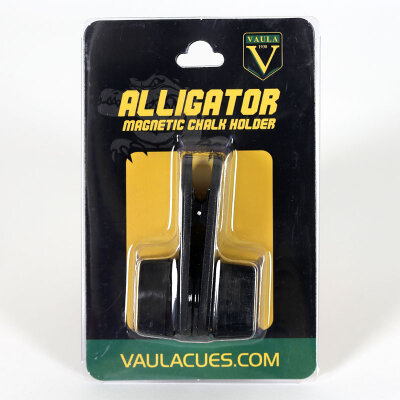 Vaula Alligator Magnet-Kreidehalter mit 2 Silikonhaltern für runde oder 4-eckige Kreide
