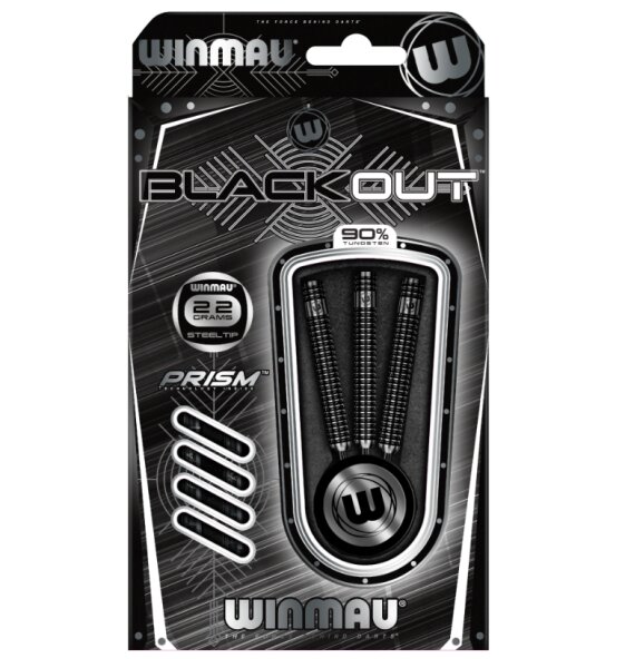 Winmau Blackout Steeldart  - 22g