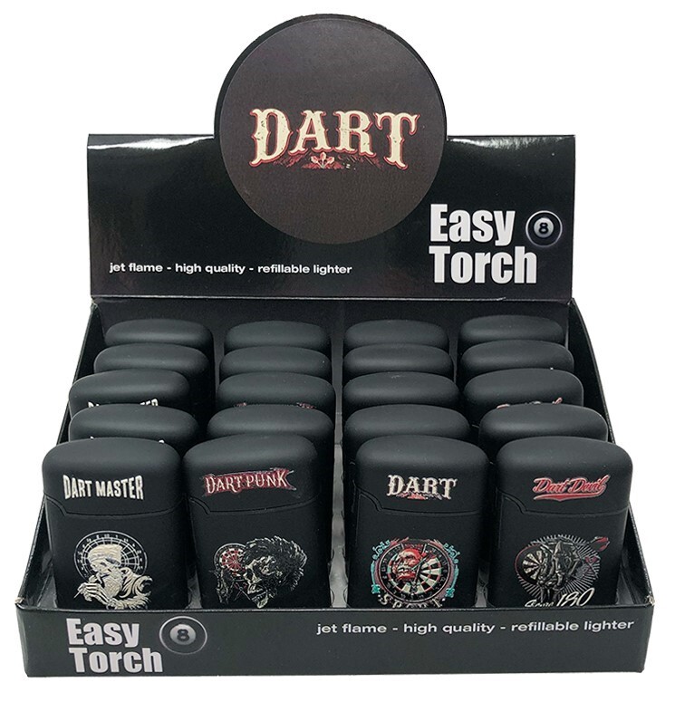 Sturmfeuerzeug 3D Darts Motive 20 Stück