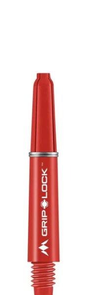 Mission GripLock Dart Shafts Red Short 34mm