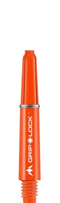 Mission GripLock Dart Shafts Orange Short 34mm