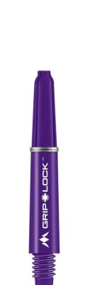 Mission GripLock Dart Shafts Purple Short 34mm