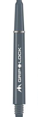 Mission GripLock Dart Shafts Grey Medium 48mm