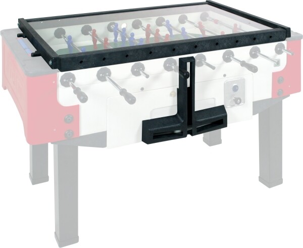 Glasabdeckung inkl. Balldiebstahlschutz für OUTDOOR-KICKER Storm F-3