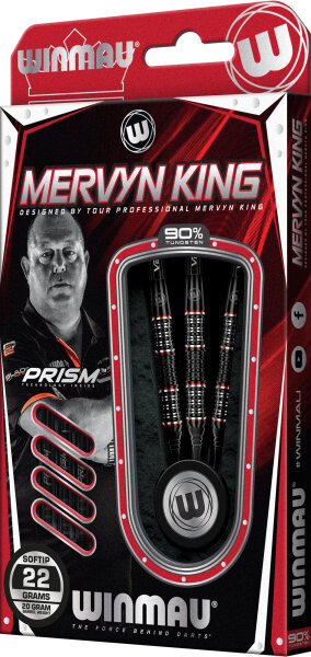 Softdart Winmau Mervyn King Spcial Edtion 2440-20g