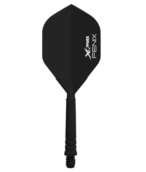 XQ Max Fenix Black Standard - Dart Flights Inbetween