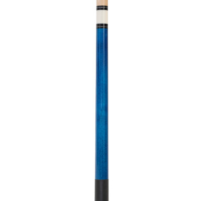 Tom Hardy Poolbillard Queue Modell Uni blau, 12,5 mm Mehrschicht Klebeleder