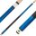 Tom Hardy Poolbillard Queue Modell Uni blau, 12,5 mm Mehrschicht Klebeleder