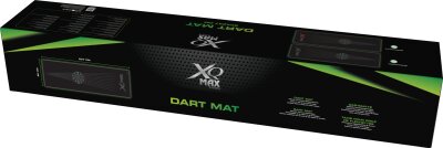 XQ-Max Dart Matte DARTBOARD BLACK GREY 80cm