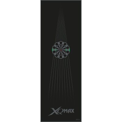 XQ-Max Dart Matte DARTBOARD BLACK GREY 80cm