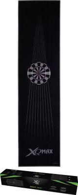 XQ-Max Dart Matte DARTBOARD BLACK GREY 80cm