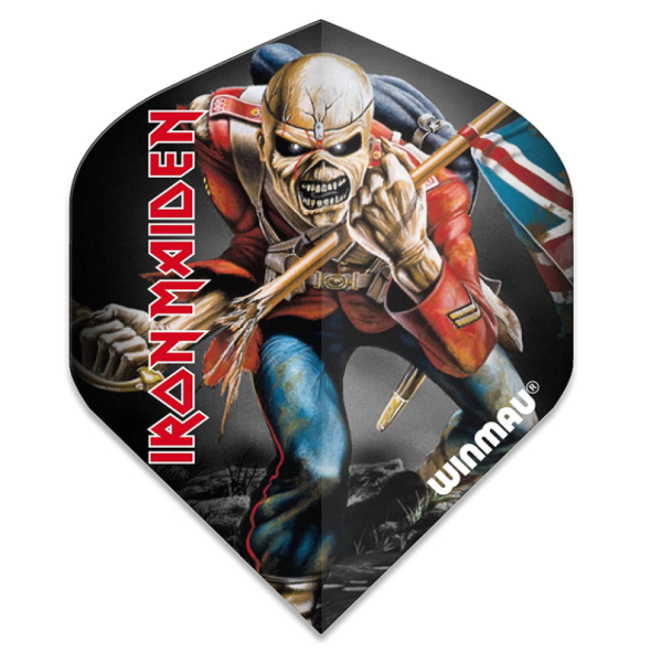 Winmau Rhino Iron Maiden "The Trooper" Standard Flights 10 Sätze