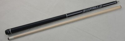 Buffalo Atlantic Pool Billard Queue schwarz, Uni-Lock, XTC-Ferrule