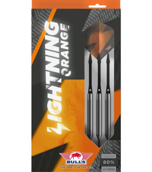 Bull´s Lightning Orange 21g Steeldarts 80% Tungsten