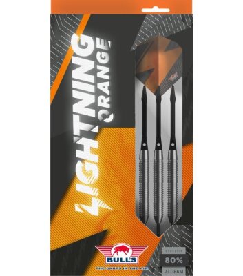 Bull´s Lightning Orange 23g Steeldarts 80% Tungsten