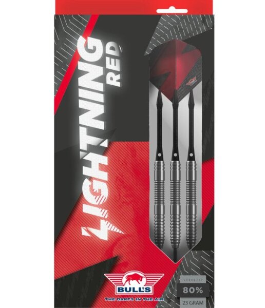 Bull´s Lightning Red 21g Steeldarts 80% Tungsten