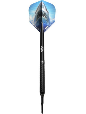 BULLS Shark Pro 90% Tungsten BLACK 20g Softdarts