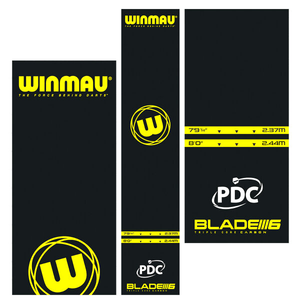 Winmau Dartmatte Heavy-Duty Rubber Pro Zone Essential 8214