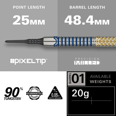 JOSH ROCK G1 20gr. SOFTDARTS