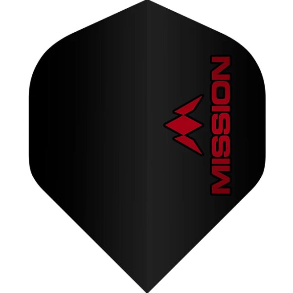 Mission Logo Standard Flights Red 100 Micron