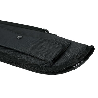 Queuetasche Poolbillard Vaula Priomo 1/2 grau f. 1 Unterteile, 2 Oberteile