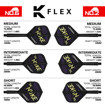 TARGET - K-FLEX Flightsystem Blau - No.6 - Intermediate 26mm