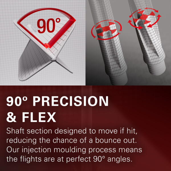 TARGET - K-FLEX Flightsystem Rot - No.6 Kurz 19mm