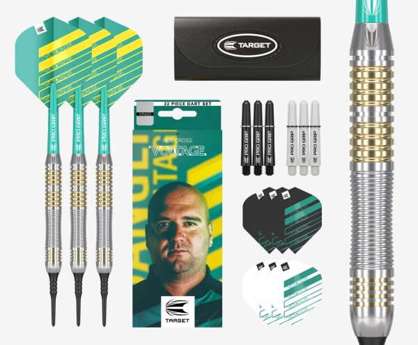 Target Rob Cross Brass 18 gr. Softdartsset