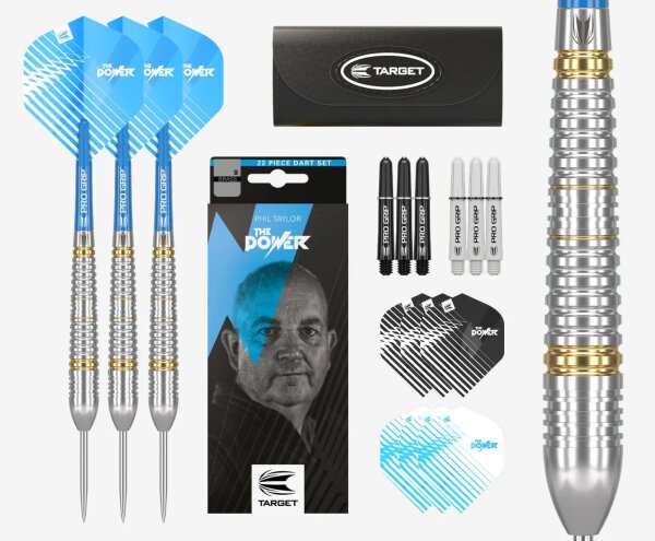 Target Phil Taylor Brass 22 gr. Steeldartsset