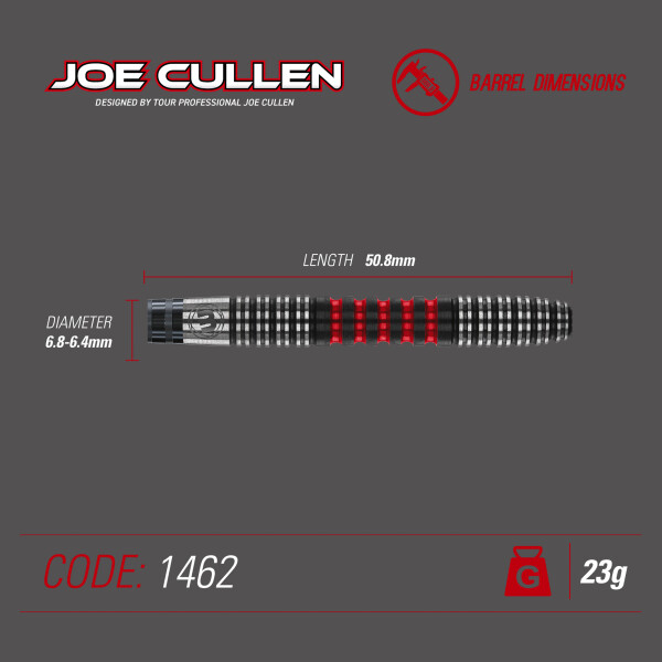 Winmau Steeldart Joe Cullen 1462 23g