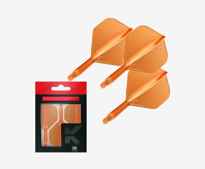 Target K-Flex Flightsystem No.2 19 mm kurz neon orange