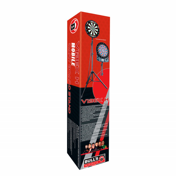BULLS Vibex H Mobile Dartstand inkl. Halterung für E-Dart-Automaten